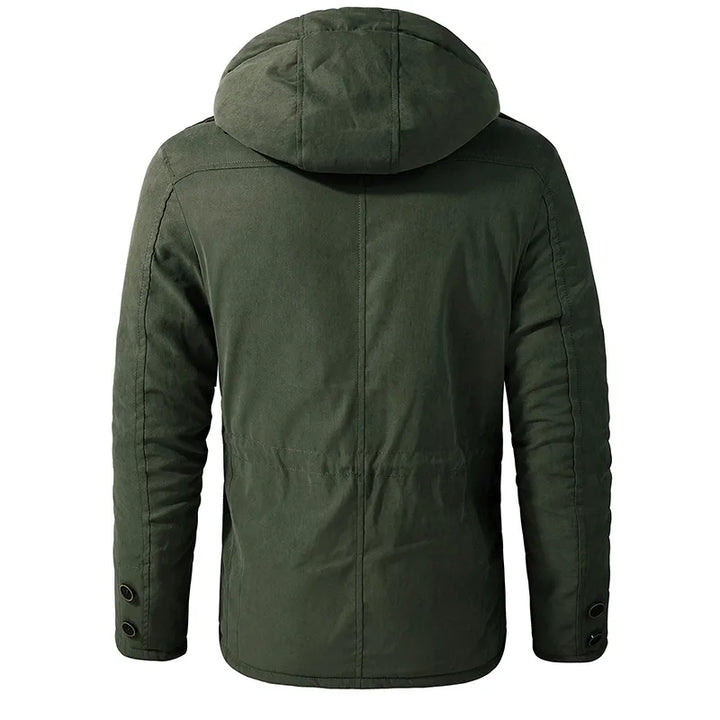 Men's Sherpa Puffer Snow Winter Jacket