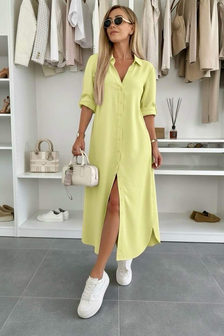 Marie | Oversized Shirt Dress