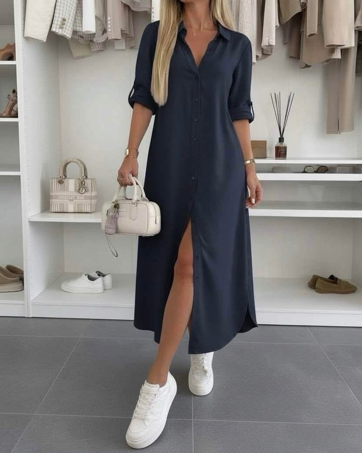 Marie | Oversized Shirt Dress