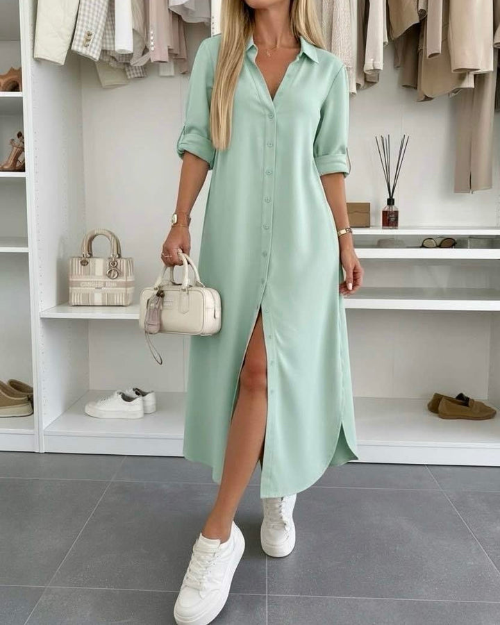 Marie | Oversized Shirt Dress