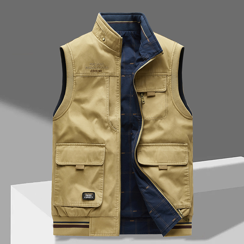 David | Reversible Multi-Pocket Utility Vest