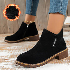Maele | Elegant Orthopedic Boots with a Side Zip