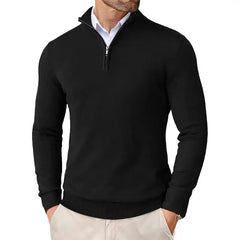 Cassian | Men's Knit Quarter Zip Sweater
