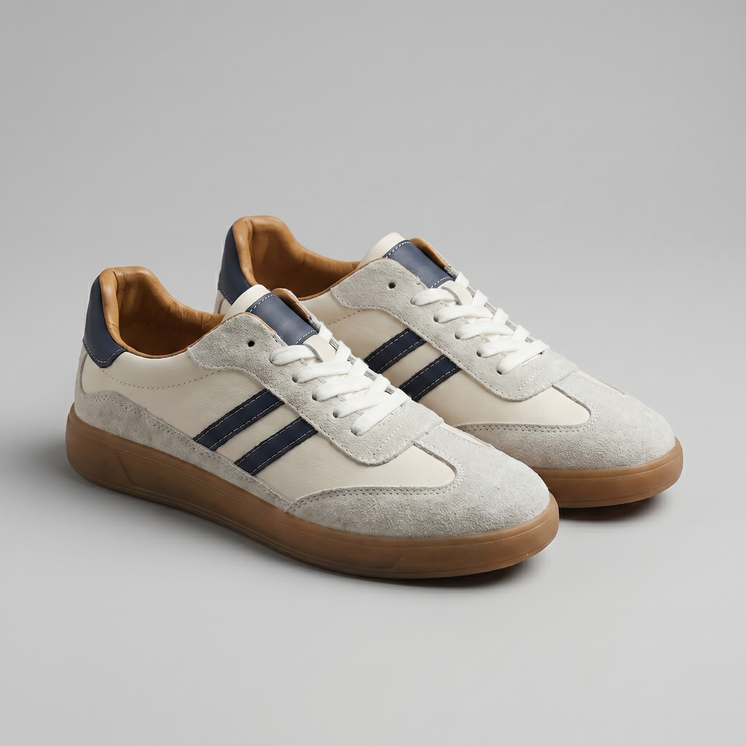 Men's Breathable Retro Orthopedic Shoes Men - White