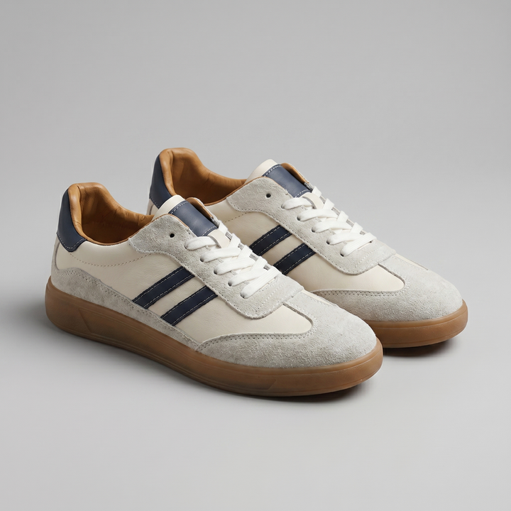 Men's Breathable Retro Orthopedic Shoes Men - White