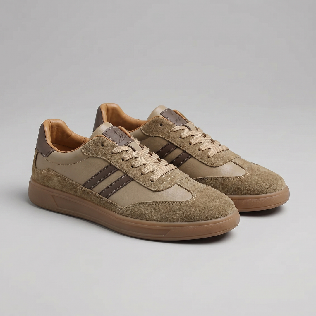Men's Breathable Retro Orthopedic Shoes Men - Brown