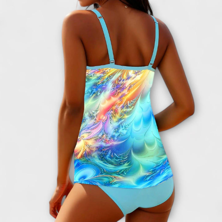 Patricia | Printed Tankini Set
