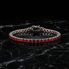 Rosalie | Women's Elegant Birthstone Tennis Bracelet