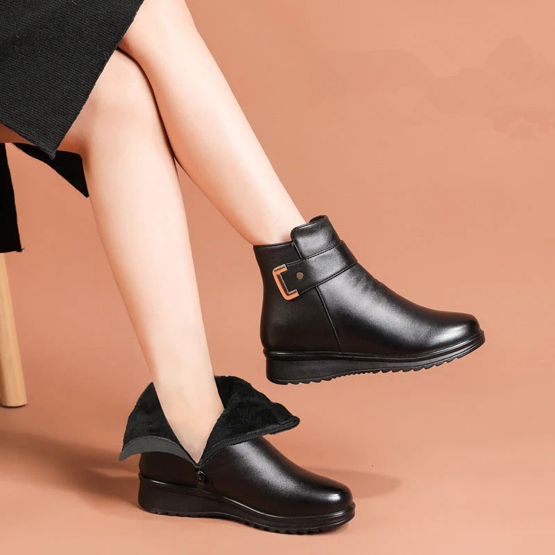 Women's Non-Slip Winter Ankle Fur Boots