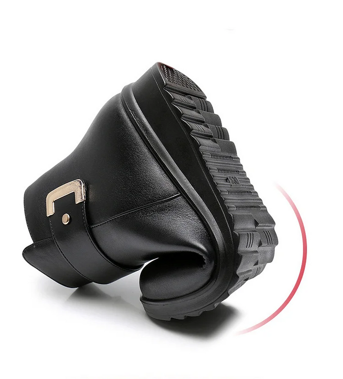Women's Non-Slip Winter Ankle Fur Boots