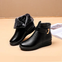 Claire | Women's Non-Slip Winter Ankle Fur Boots