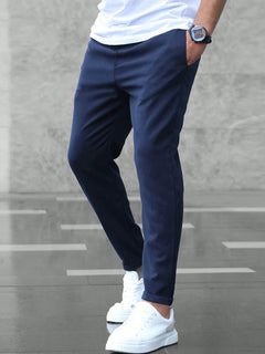 Stuart | Men's Pull-On Trousers with an Elasticated Waist