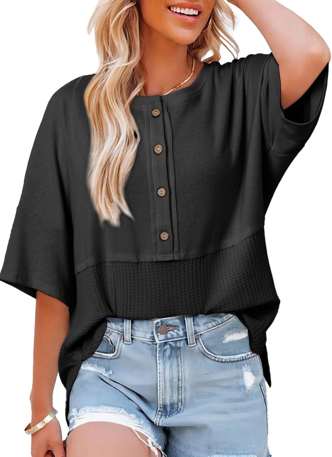 Ninette | Button-Front Top