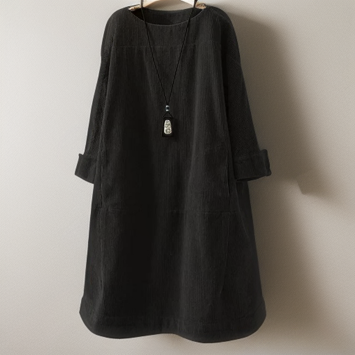 Émilie | Relaxed A-Line Midi Dress