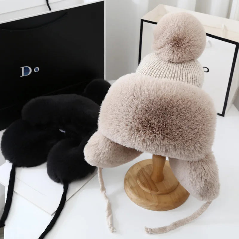 Women's Water-Resistant Winter Ushanka