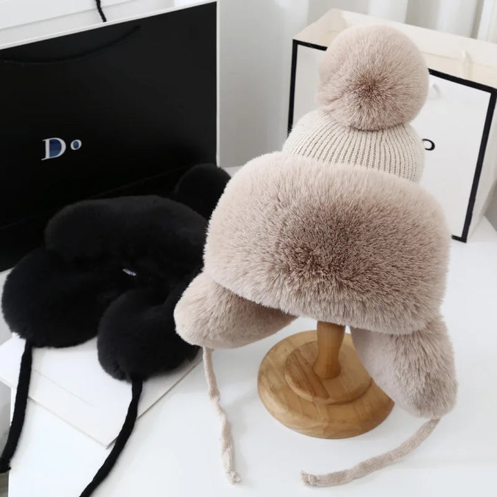 Women's Water-Resistant Winter Ushanka