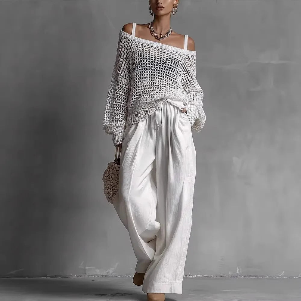 Morwenna | Off-Shoulder Two-Piece Set