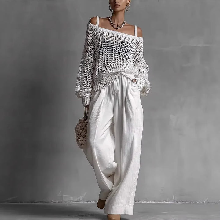 Morwenna | Off-Shoulder Two-Piece Set