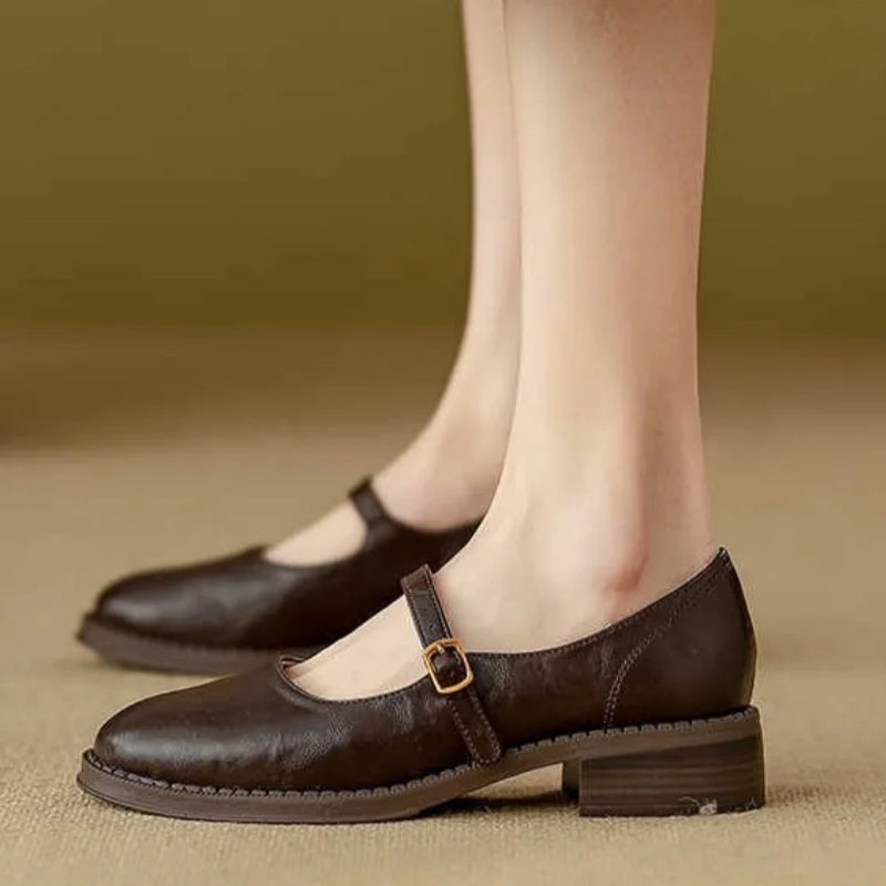 Nicole | Vintage Strap Shoe