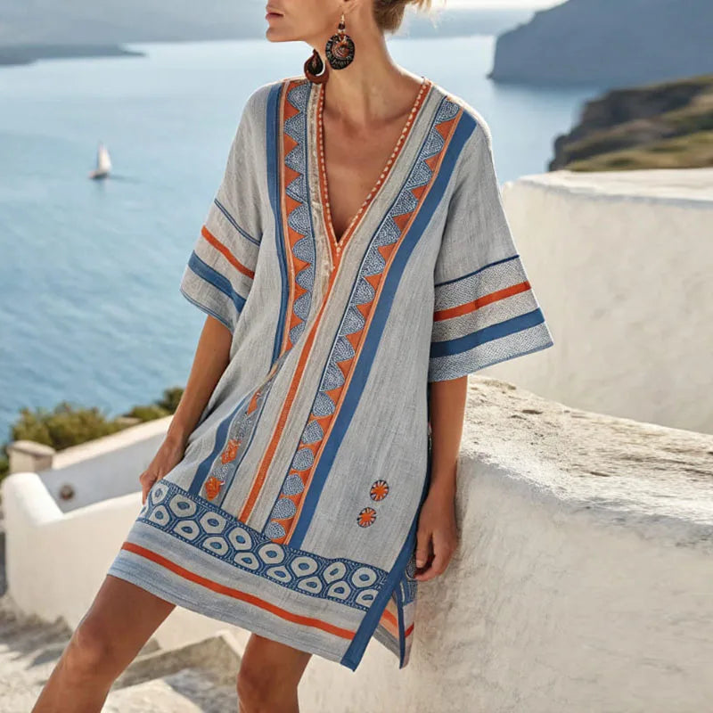 Gwen | Mediterranean Summer Dress