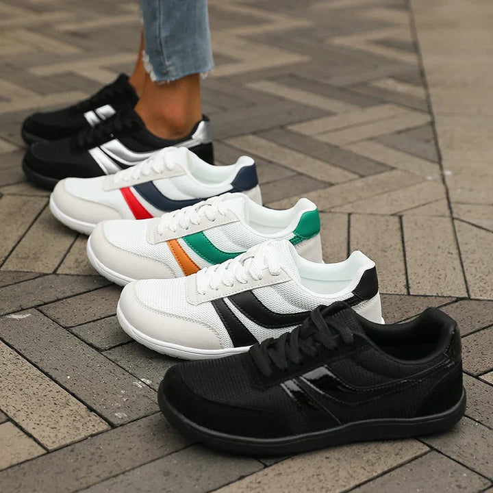 Women's Wide Fit Orthopedic Breathable Toe Shoe Sneakers