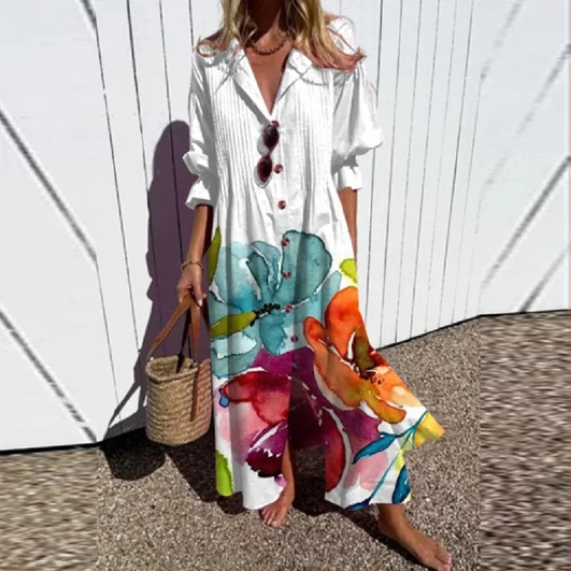 Melissa™ | Chic Boho Women Maxi Dress