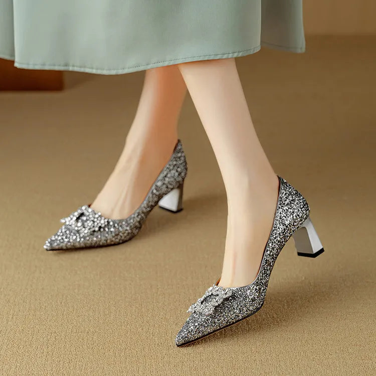 Ginette | Glitter Pump
