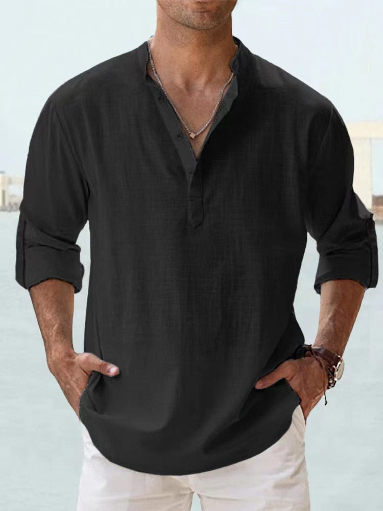 Beckett | Breathable Linen Summer Shirt