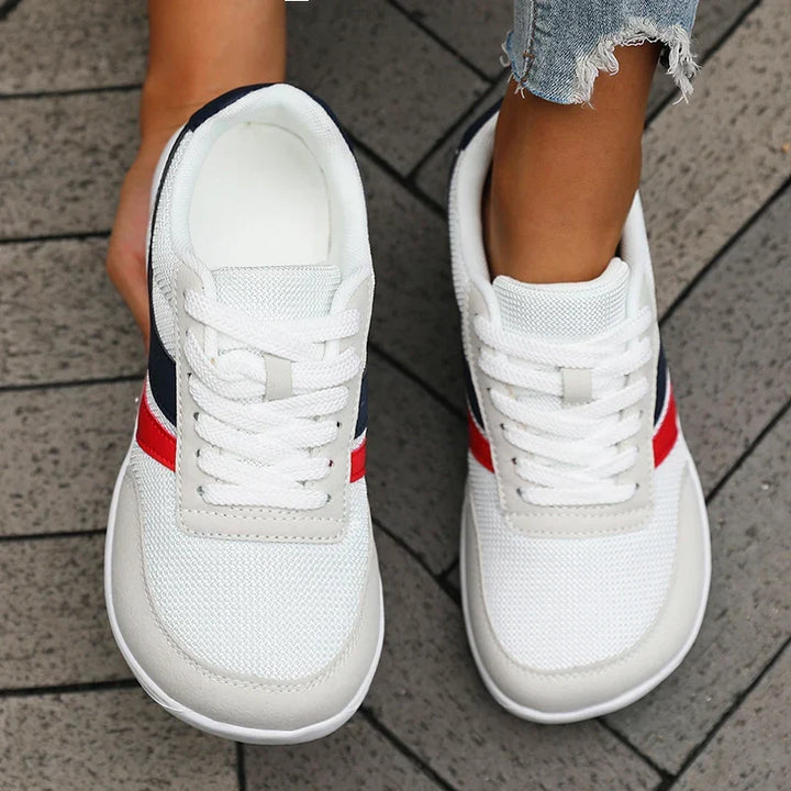Women's Wide Fit Orthopedic Breathable Toe Shoe Sneakers