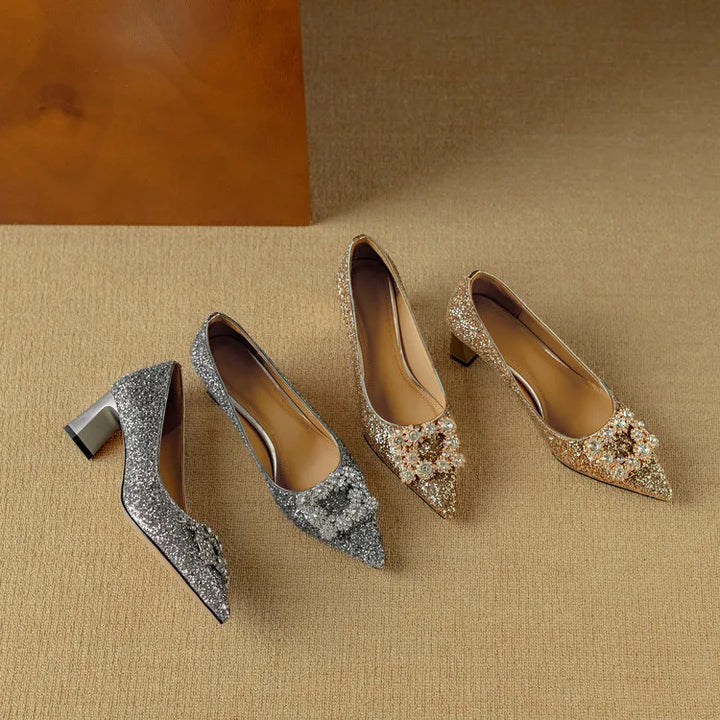 Ginette | Glitter Pump