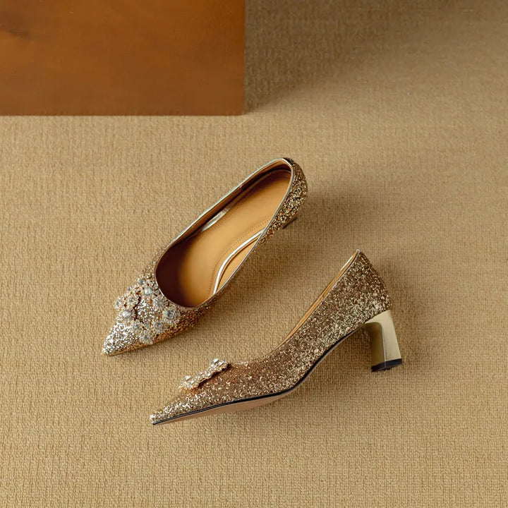 Ginette | Glitter Pump