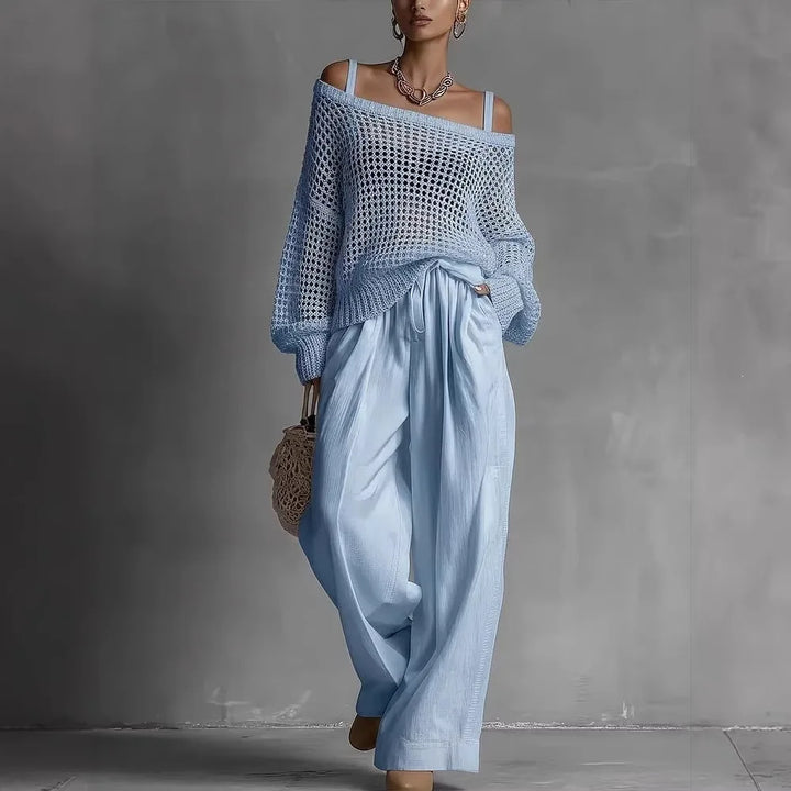 Morwenna | Off-Shoulder Two-Piece Set