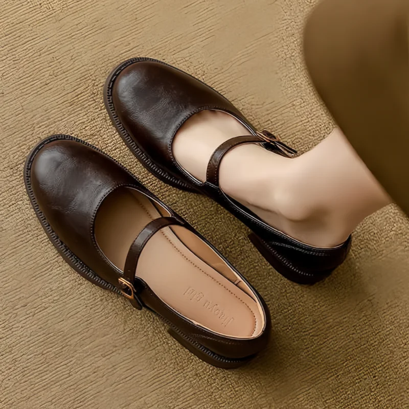 Nicole | Vintage Strap Shoe
