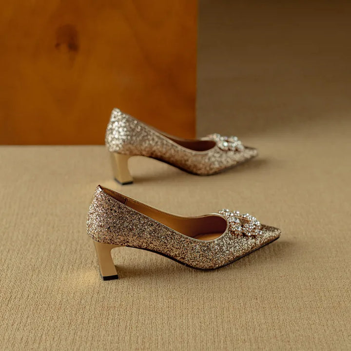 Ginette | Glitter Pump