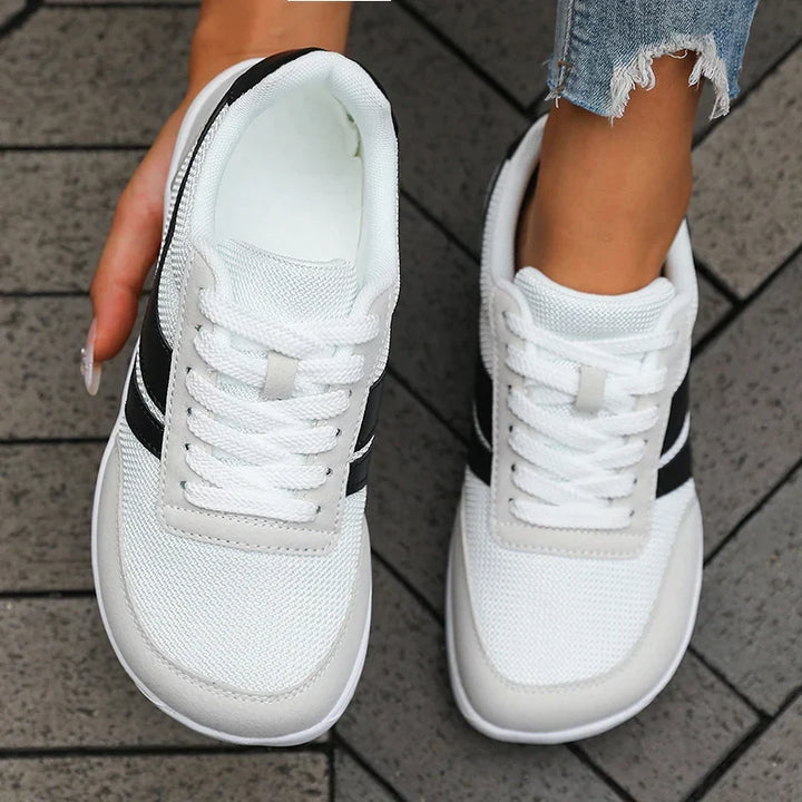 Women's Wide Fit Orthopedic Breathable Toe Shoe Sneakers