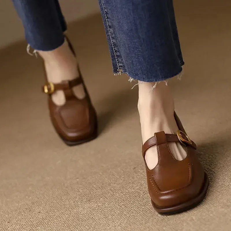 Paulette | Elegant Strapped Shoe