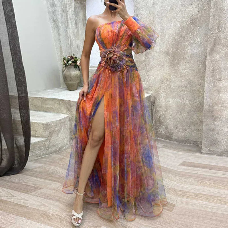 Juliana™| Dreamy Floral Elegance Dress
