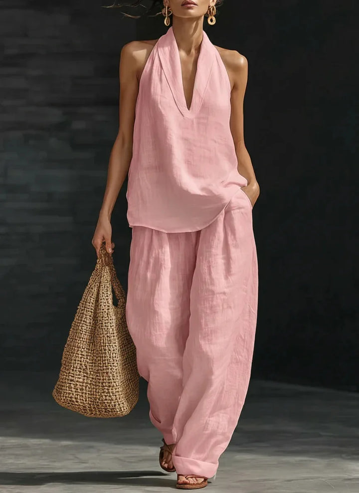 Cléa | Halter Two-Piece Set