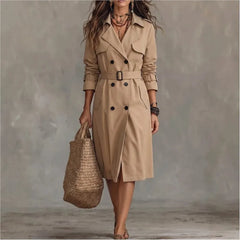 Prunella | Women's Belted Double-Breasted Trench Coat