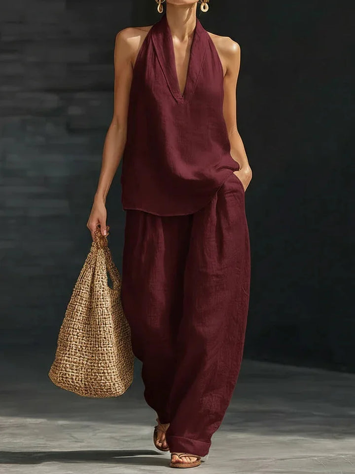Cléa | Halter Two-Piece Set