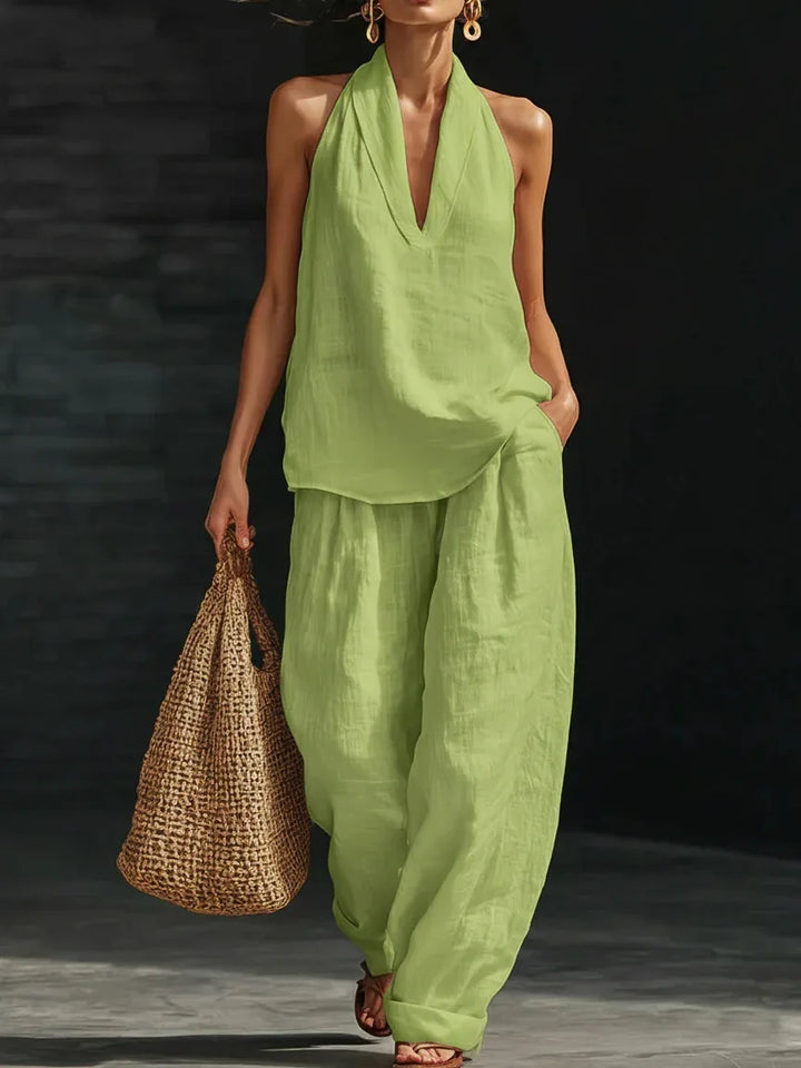 Cléa | Halter Two-Piece Set