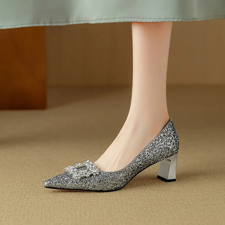 Ginette | Glitter Pump