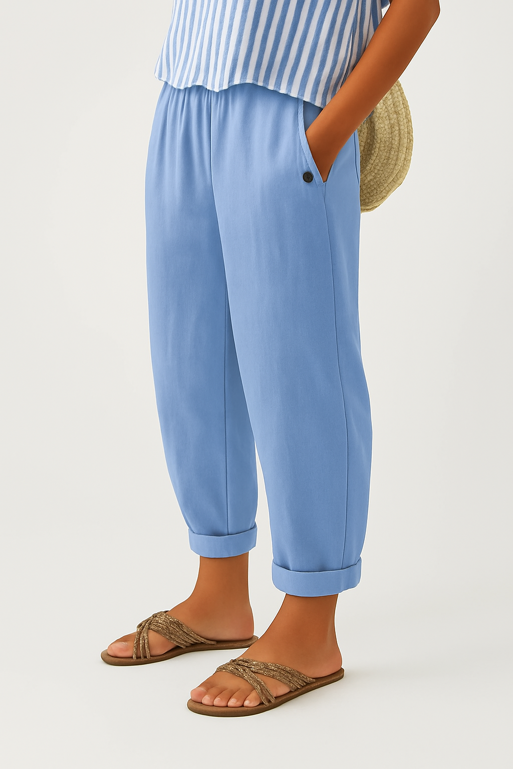 Harriet | Relaxed Cropped Trouser