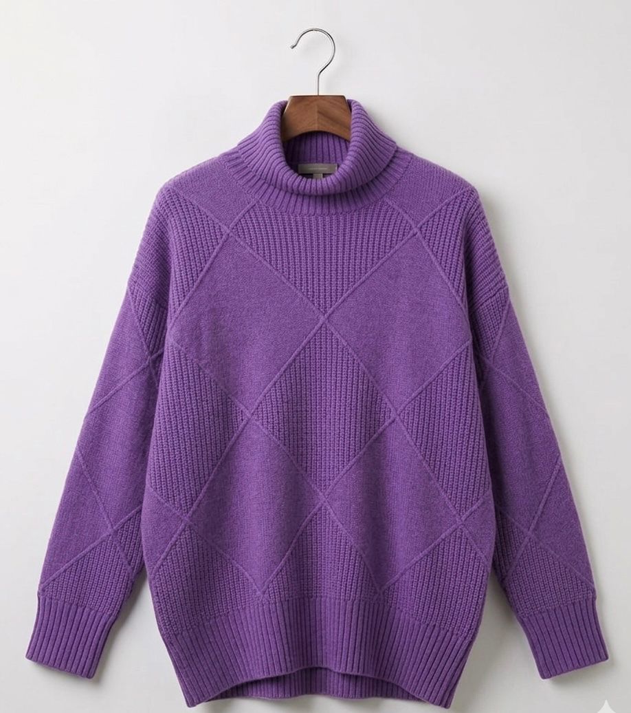 Ruth women's soft turtleneck sweater - photo 7