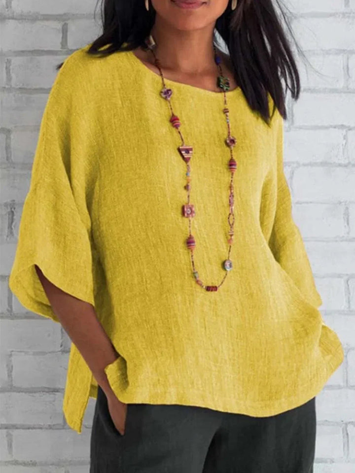 Ffion | Round-Neck Top