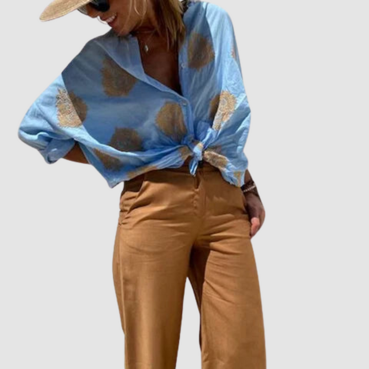 Gwenaëlle | Printed Blouse