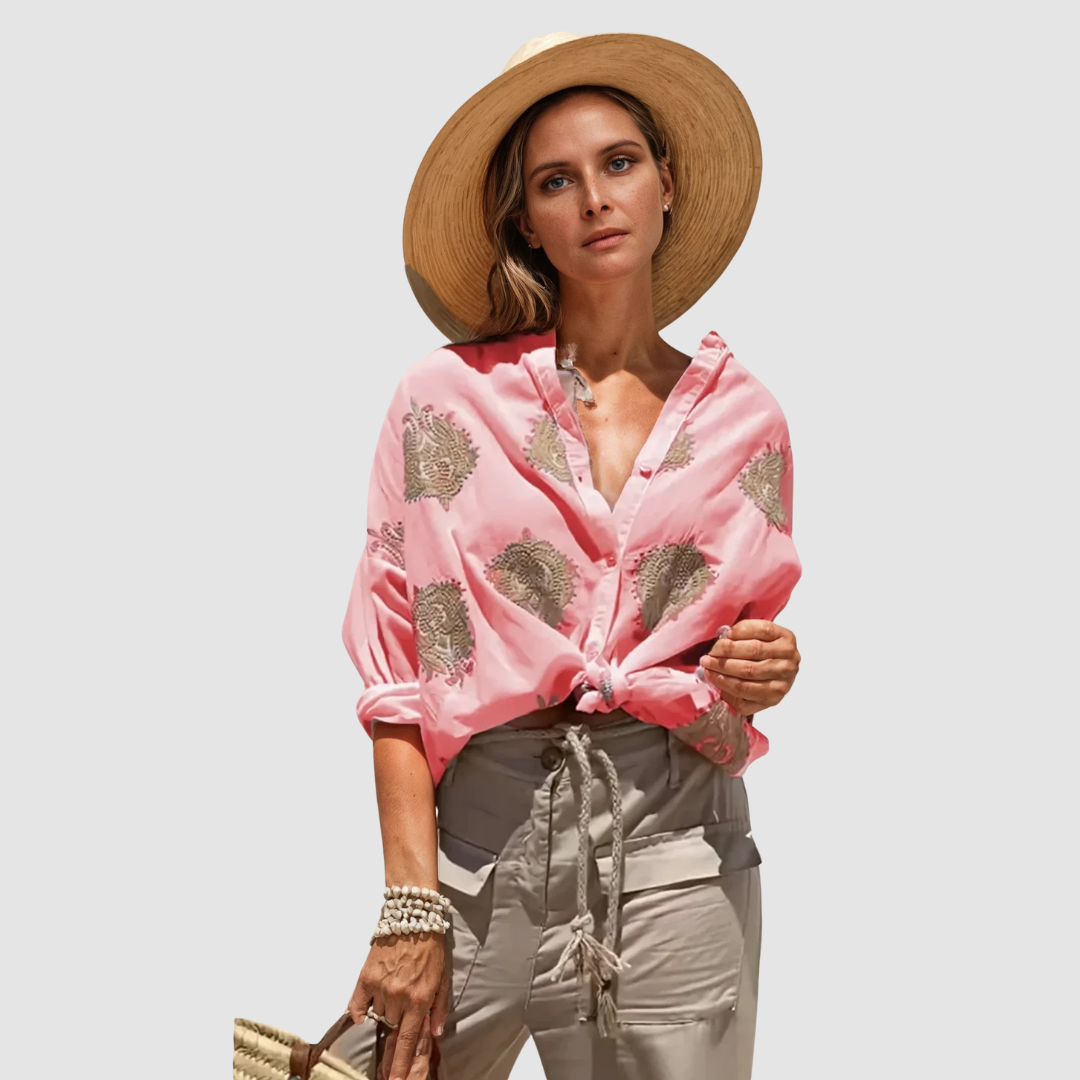 Gwenaëlle | Printed Blouse