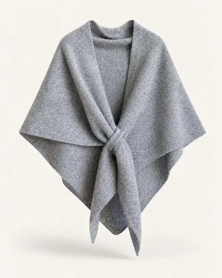 Women's Timeless Winter Triangle Scarf - Grey
