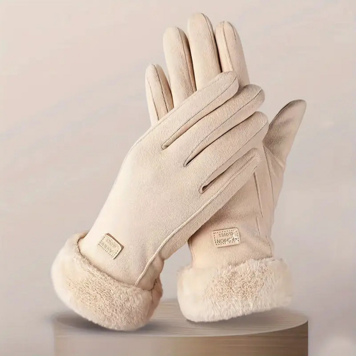 Women's Elegant Insulated Warm Knit Winter Gloves