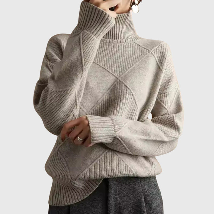 Ruth women's soft turtleneck sweater - photo 22